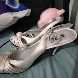 Elegant White Women's Heels